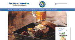 Desktop Screenshot of butterballfarms.com